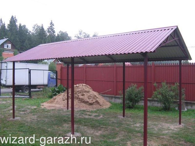 навесы для автомобилей из профнастила фото онлайн навесы для автомобилей из профнастила фото